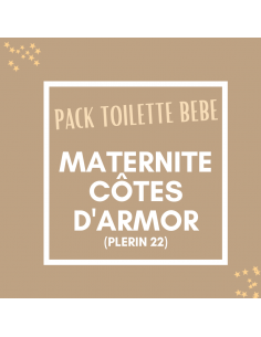 pack maternité toilette bébé pour l'hospitalisation à la maternité des côtes d'armor