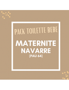 pack maternité toilette bébé pour l'hospitalisation à la maternité de navarre à Pau