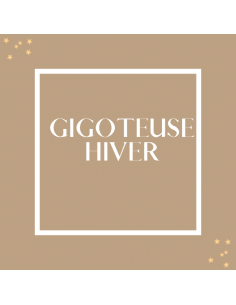Gigoteuse bébé hiver 3 et 6 mois blanche sans manche à plat avec marquage French Poupon orange 2
