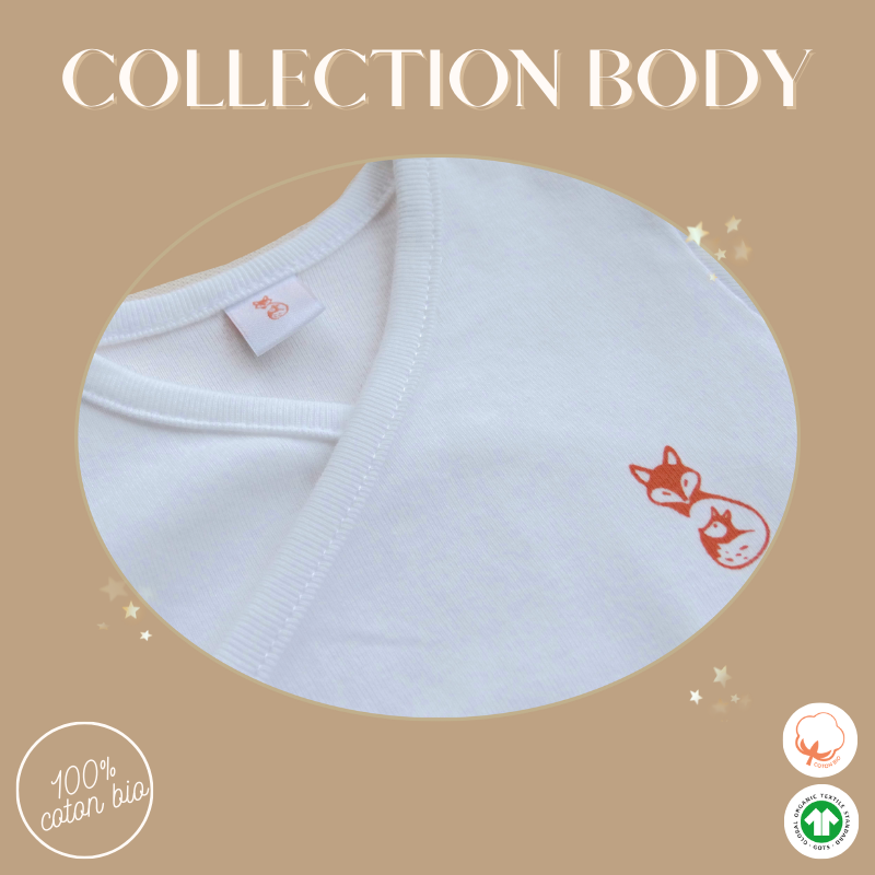 Pack 2 Bodies 1 Mois Blanc - Manches... Pack 2 Bodies 1 Mois Blanc - Manches...