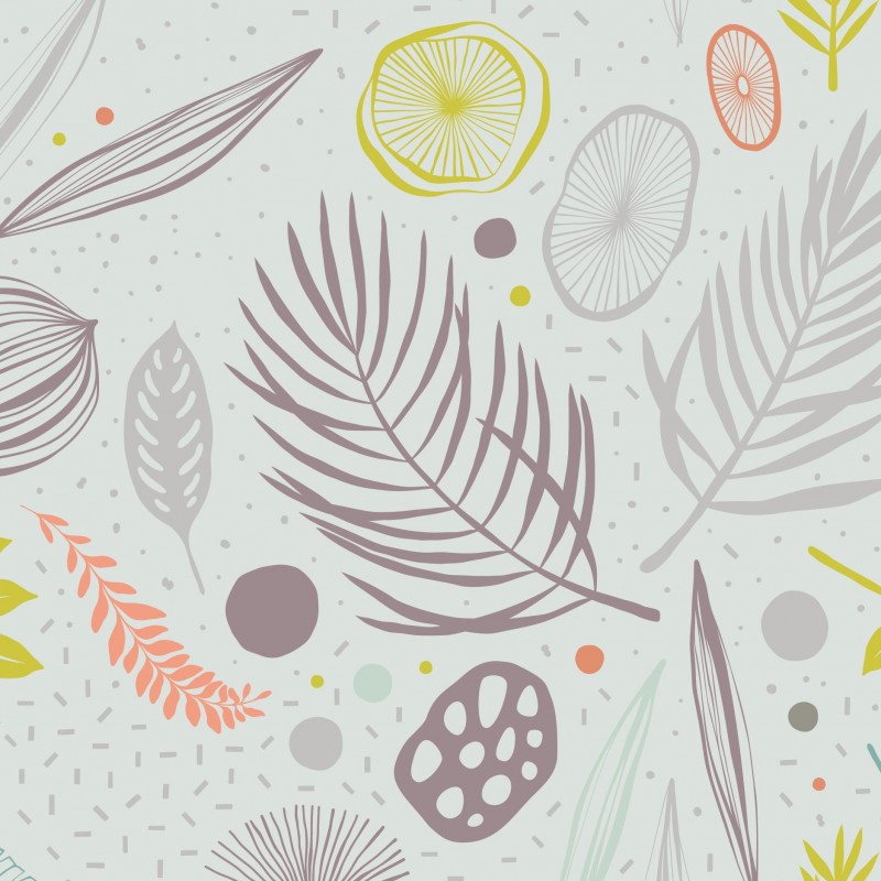 zoom sur l'imprimé déco sur fond écru zoom sur l'imprimé déco sur fond écru