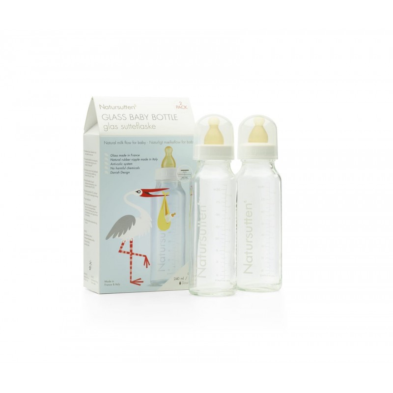 Biberons en verre (pack de 2) Biberons en verre (pack de 2)